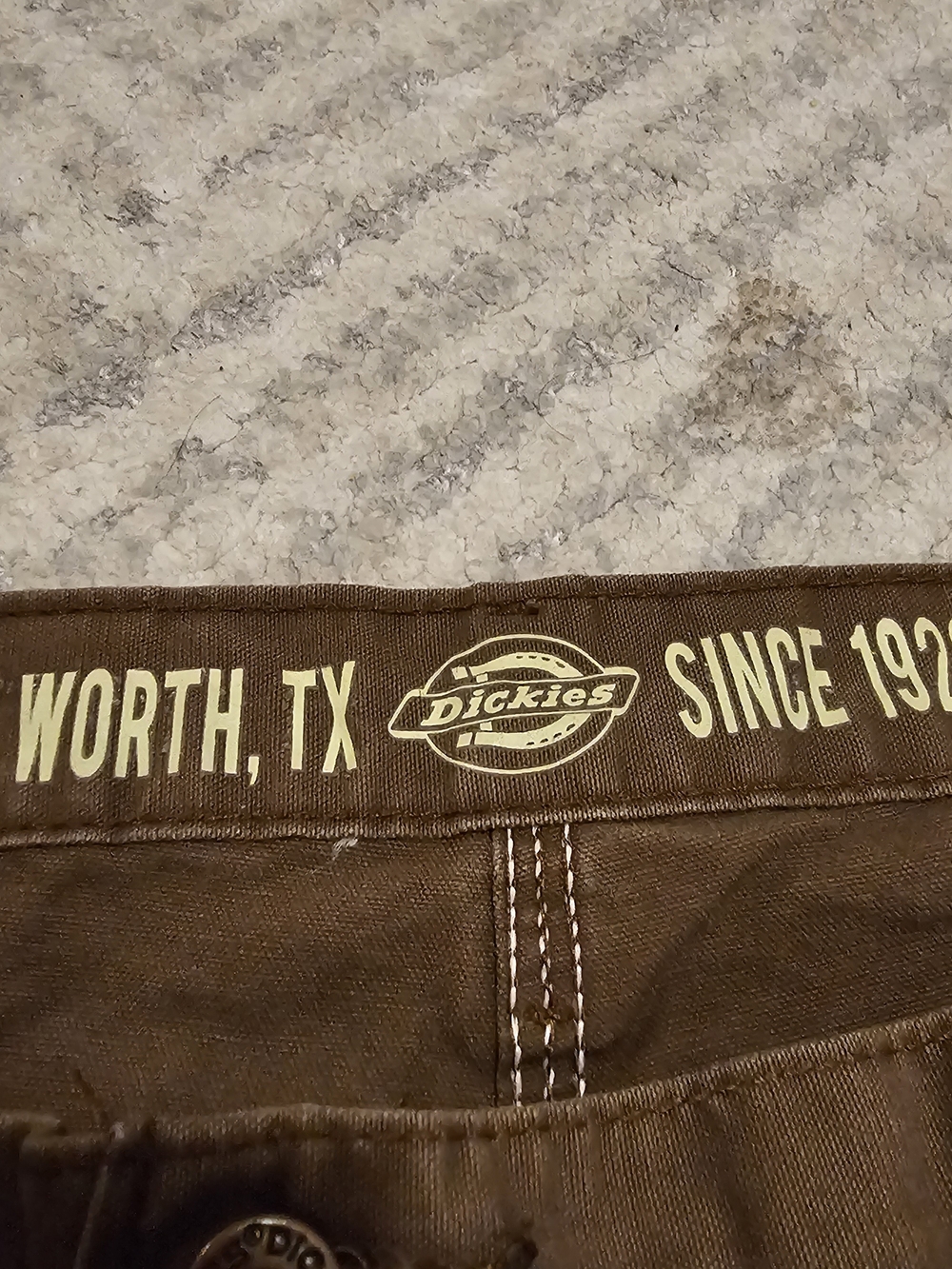 Dickies Men’s Brown Work Shorts - Utility Carpenter Style - Picture 6 of 8